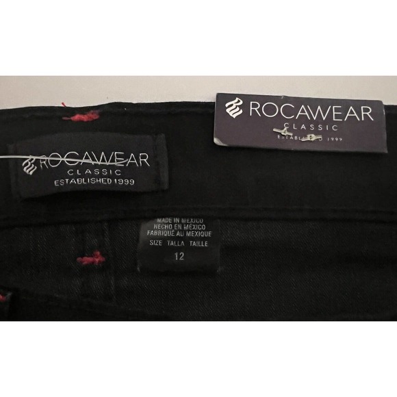 Rocawear Girls Skinny Jeans Black Size‎ 12 - Picture 7 of 7